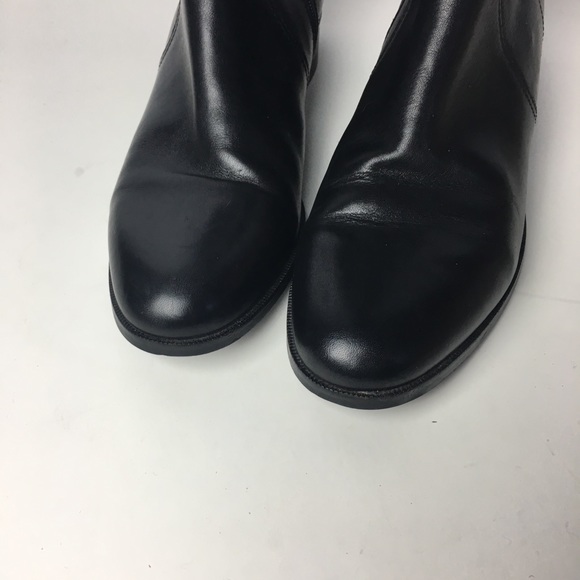 L. K. Bennett London Over The Knee Leather Boot - Picture 8 of 9